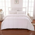 thumbnail image 1 of Cottonpure Sustainable 500 Thread Count Cotton Cover All Natural Breathable Hypoallergenic Cotton Comforter, White, Full/Queen, 1 of 5