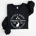 thumbnail image 1 of Cottontail Farms, Coffee and Bakery, Retro Sign, Easter Sweatshirt, Women's, 1 of 2