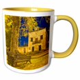 thumbnail image 1 of 3drose, Cottonwood Tree, Roma Plaza, Texas - Us44 Ldi0008 - Larry Ditto, 11oz Two-tone Yellow Mug, 1 of 6