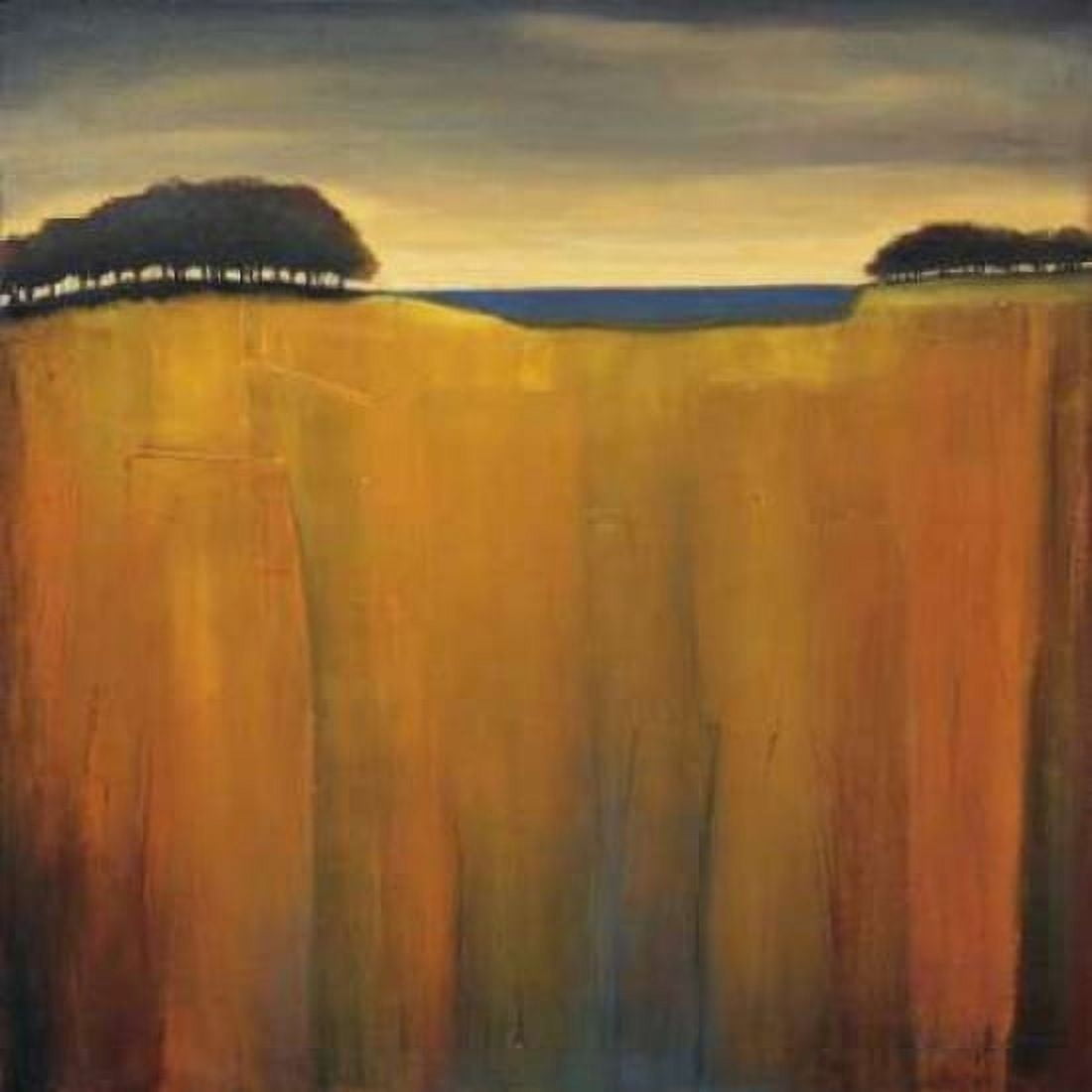 Cottonwoods Canvas Art - Jutta Kaiser (24 x 24)