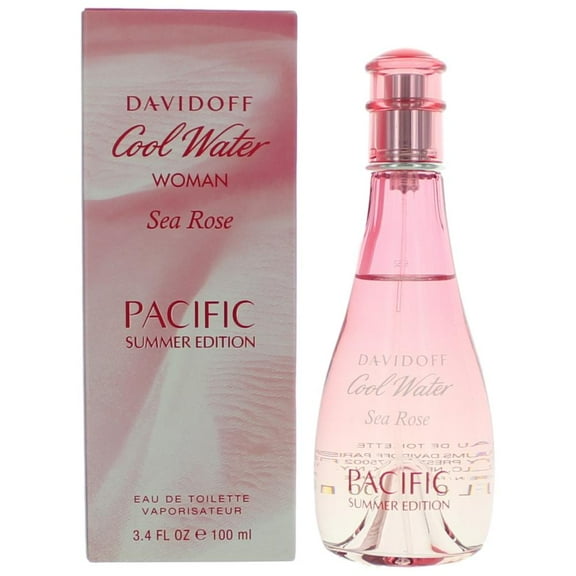 Coty DAVID994093 Coolwater Sea Rose Pacific Summer 3.4 Edt Spyay for Women