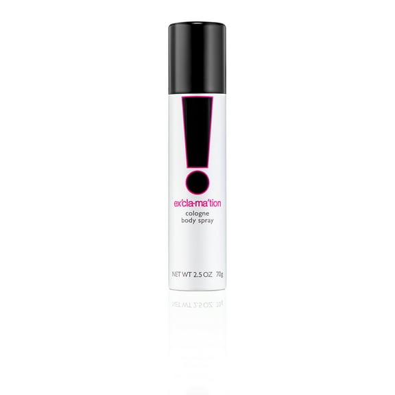 Exclamation 2.5 oz Body Spray for Women Notes of Peach Apricot Sandalwood