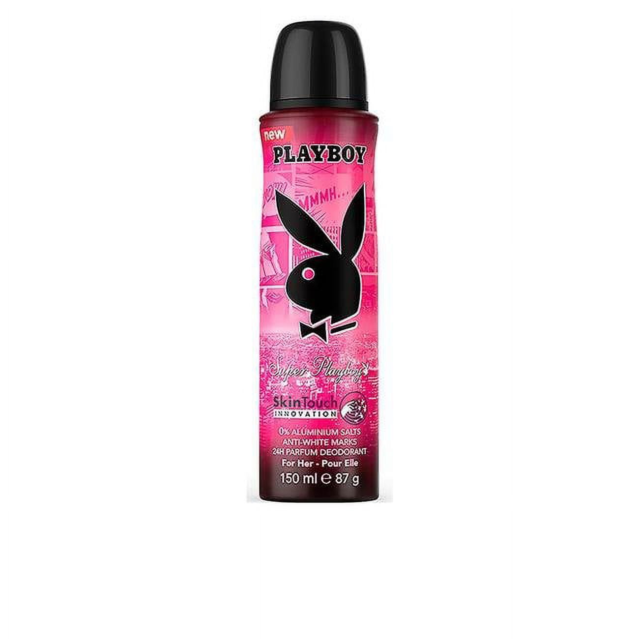 Coty SPYDS5 5 oz Super Playboy Deodorant Spray Perfumed for Womens 