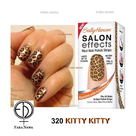 Coty Sally Hansen Salon Effects Nail Polish Strips, 16 ea