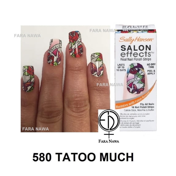 Coty Sally Hansen Salon Effects Real Nail Polish Strips, 1 ea