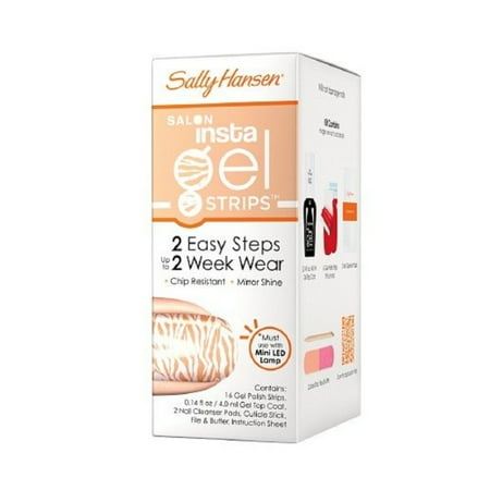 Coty Sally Hansen Salon Insta Gel Strips Gel Polish Strips, 1 ea