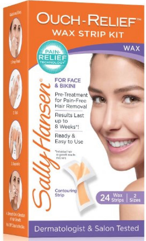 Coty Sally Hansen Wax Strip Kit, 1 ea