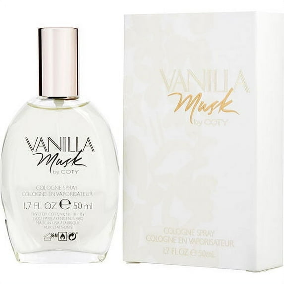 Coty VANILLA MUSK Cologne Spray - 1.7 oz - Timeless Elegance