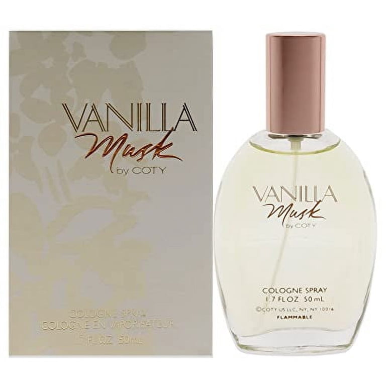 コティ　バニラムスク　30ml Coty, Vanilla Musk Cologne Spray, 1.7 fl oz, for Women - Walmart.com