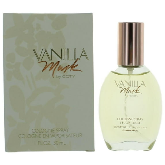 Vanilla Musk by Coty, 1 oz Cologne Spray for Women