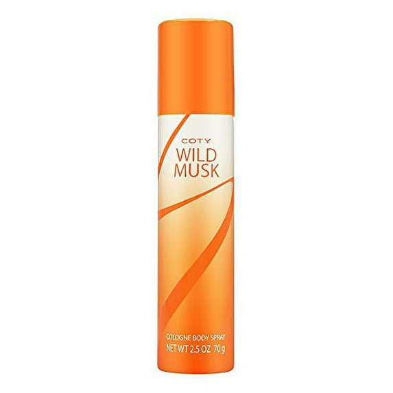 Coty Wild Musk Cologne Body Spray - 2.5 oz - 2 pk