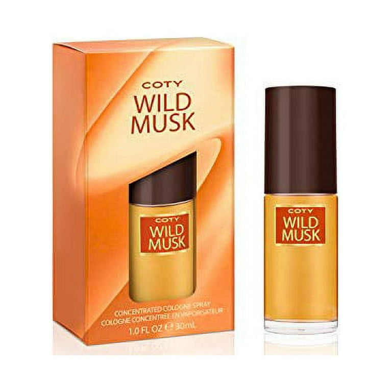 Wild Musk Concentrate Cologne Spray By Coty - 1 oz Wild Musk Concentrate Cologne Spray By Coty - 1 oz