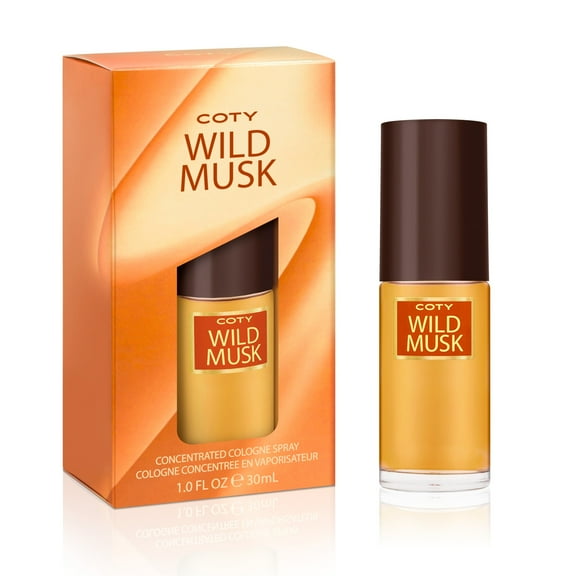 Coty Wild Musk Cologne Spray for Women, 1 fl oz