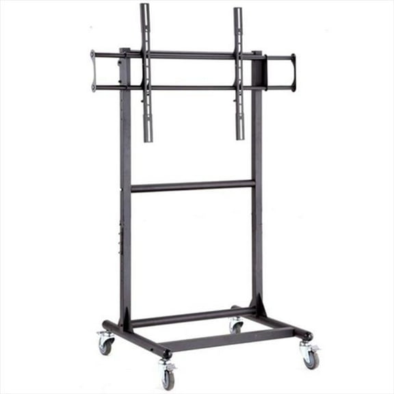 Cotytech CT-OS45-NS Adjustable Ergonomic Mobile Tv Cart For 56 in. - 70 in.