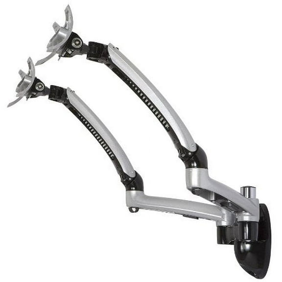 Cotytech Dual Apple Wall Mount Spring Arm - Silver