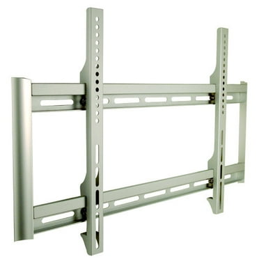 MegaMounts Heavy Duty Matte Black Finish Fixed Television Wall Mount ...