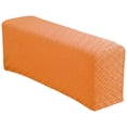 thumbnail image 1 of Couch Arm Cover, Sofa Armrest Protectors, Non-Slip Couch Arm Cover, Machine Washable Polyester Fabric For Recliner,Loveseat,Sectional,Reusable Furniture Handrails Cover,21.65''x9''x9.84''(Orange), 1 of 9