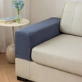 thumbnail image 1 of Couch Arm Covers & Arm Chair Covers - Stretch Sofa Armrest Protectors with Non-Slip Grip, Machine Washable Polyester Fabric for Recliner/Loveseat/Sectional, 1 of 3