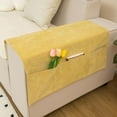 thumbnail image 1 of Couch Arm Covers Slipcover Pet Armchair Protector Non-Slip Washable Sofa Armrests Washable with Pockets for Living Room Recliner, 1 of 7