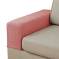 thumbnail image 1 of Couch Arm Covers Sofa Arm Covers 1 Set Stretch Thickened Dirt Resistant Stretchy Simple Solid Color Extended Length Furniture Protector Washable Armchair Slipcovers, 1 of 3