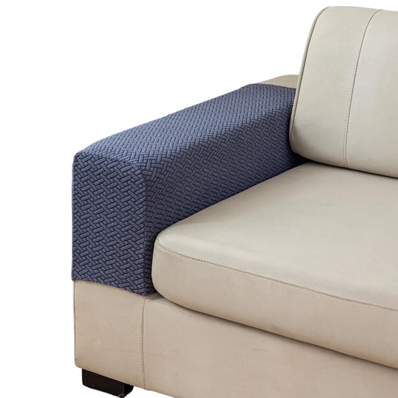 Couch Arm Covers, Sofa Arm Covers Set Of 2, Stretch Anti-Slip Furniture Protector Washable Armchair Slipcovers For Fabric Sofas Easy To Install And Clean