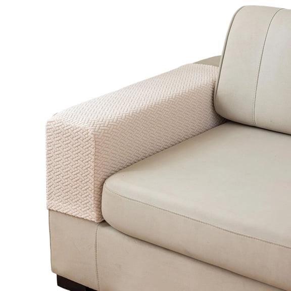 Couch Arm Covers Sofa Arm Covers Set Of 2 Stretch Anti-Slip Furniture Protector Washable Armchair Slipcovers, 95% 5% Spandex Soft Elastic Fabric, For