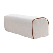 Couch Arm Rest Pillow Armrest Cushion Ergonomic Linen Material for Sofa Bed Watching TV Living Room