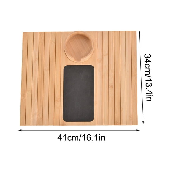 Couch Arm Table Sofa with Cup Holder, Armrest Table Tray, Sofa Armrest, Sofa Cup Holder Tray, 2-In-1 Armrest Table, Sofa Snack Table