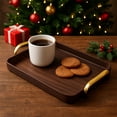 thumbnail image 1 of Couch Arm Tray, Bamboo Folding Sofa Tray, Sofa Armrest Trays Clip-On Couch Desk for Drinks,Snacks,Phone,Remote Control, 1 of 5