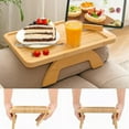 Couch Arm Tray Table Clip On Side Table For Wide Couches Arm With 360