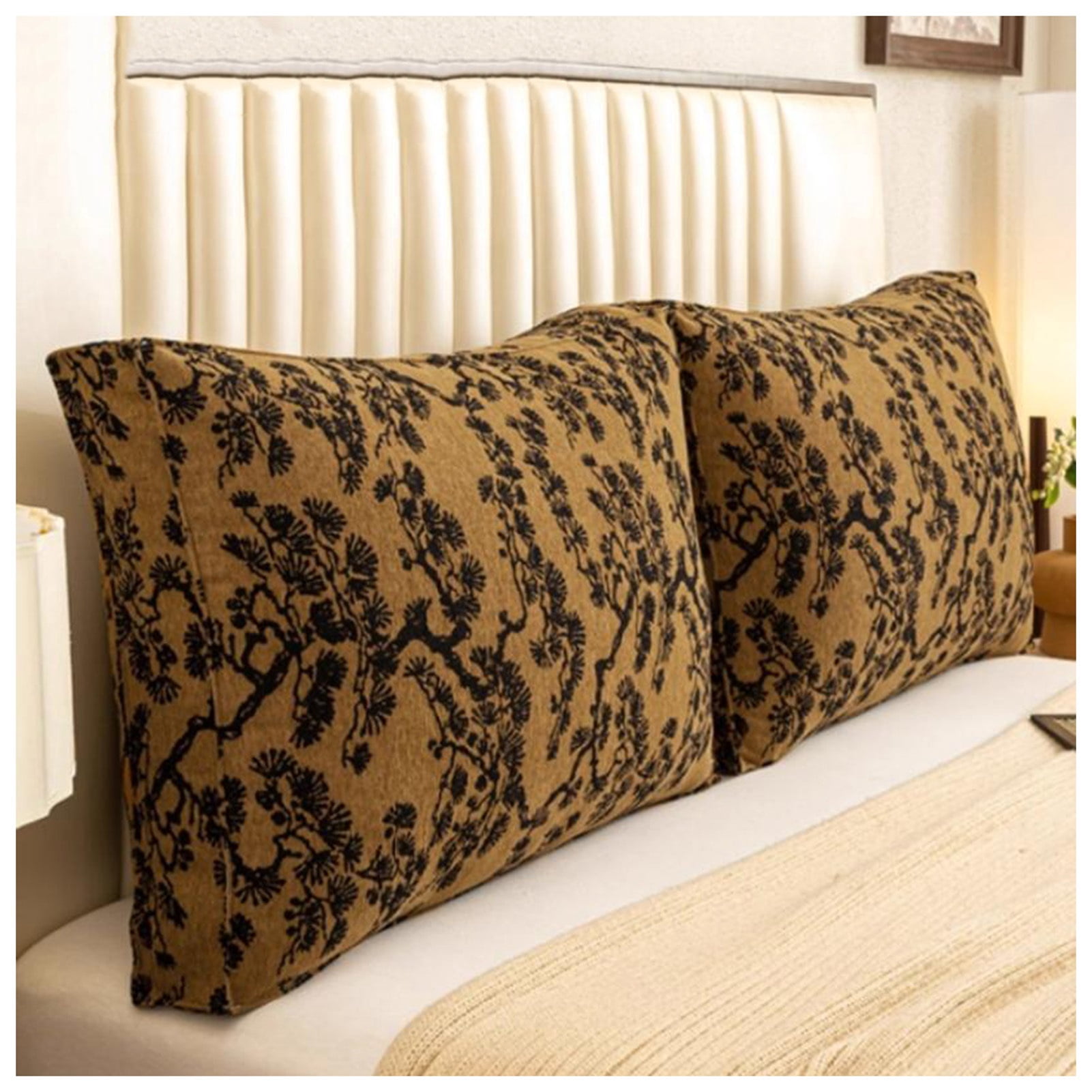 Couch Back Cushions, Headboard Cushions,Bed Backrest Long Support Pillows,Lumbar Support Cushion for Bed Sofa Chair Tatami Daybed