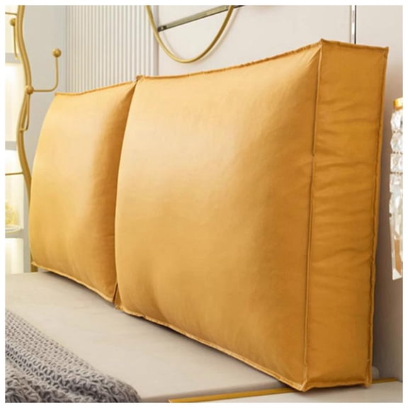 Couch Back Cushions,Large Headboard Pillow,Bed Backrest Long Support Pillows,Reading Pillows with Zipper Removable Washable Cover for Sofa,Bedside,Bay Window