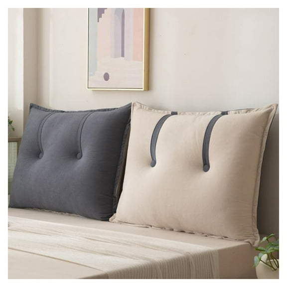 Couch Back Cushions, Large Sofa Cushions Support Pillows Headboard Throw Pillows,Comfort Reading Pillow Lumbar Support Pillow for Sofa,Bedside,Bay Window