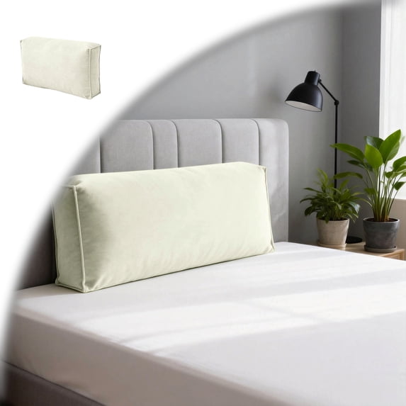 Couch Back Cushions Pillow, Sofa Back Cushion Headboard Throw Pillow Waist Cushion Comfort Reading Pillow, Lumbar Support Pillow Sofa Waist Cushion
