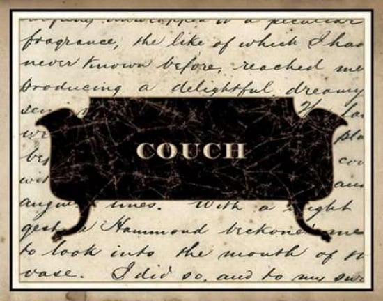 Couch Canvas Art - Rolland Designs (22 x 28)