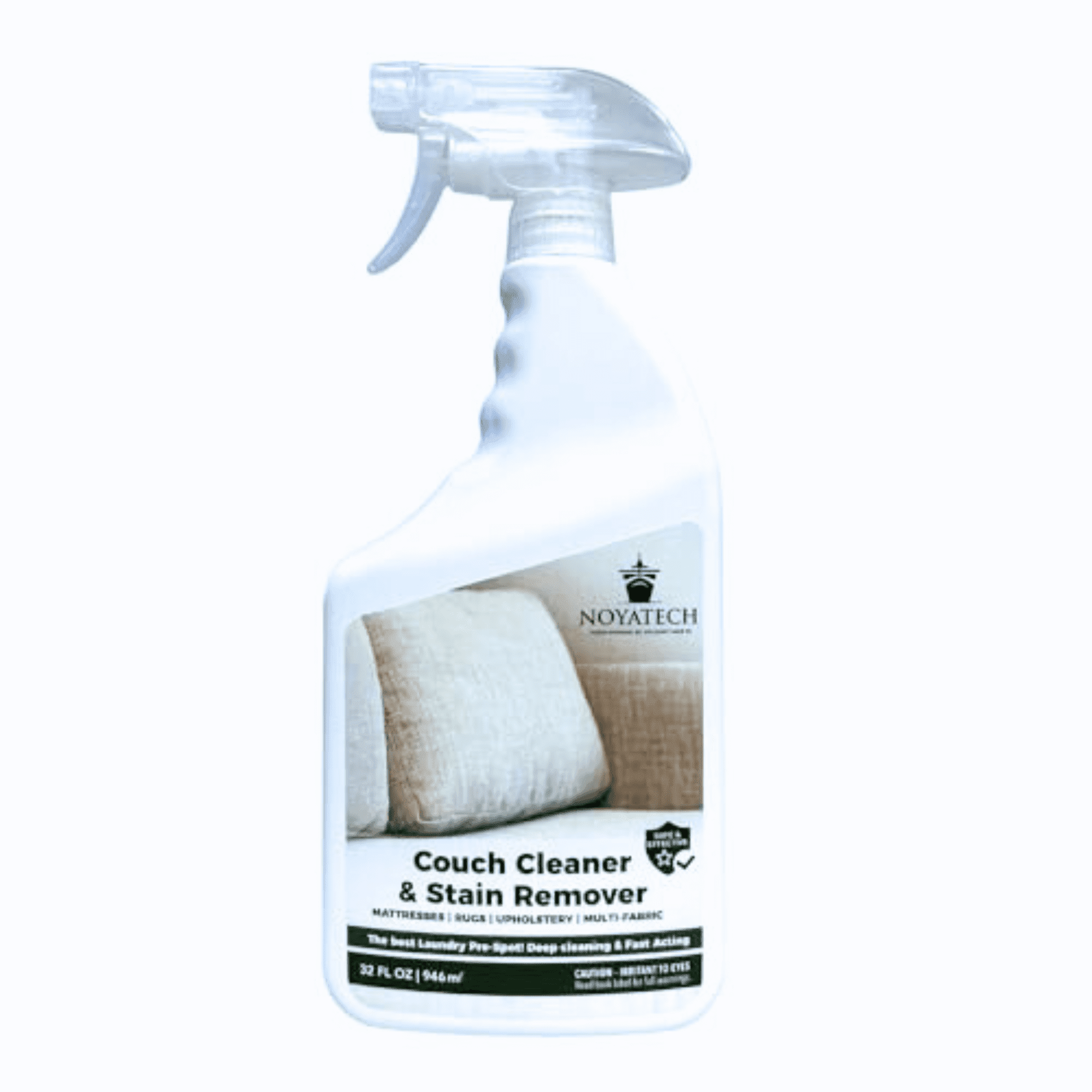 Couch Cleaner and Stain Remover. For sofas, car upholstery, carpets, rugs, mattresses, dining