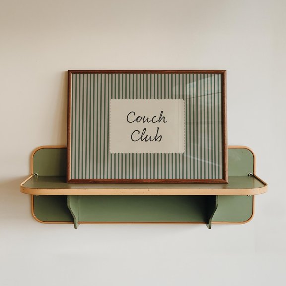 Couch Club Wall Art Vintage Living Room Decor Living Room Bedroom Office
