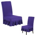 thumbnail image 1 of Couch Cover Cloth, Sofa Cover 1 Chair Cover (Purple-One Size), 1 of 8