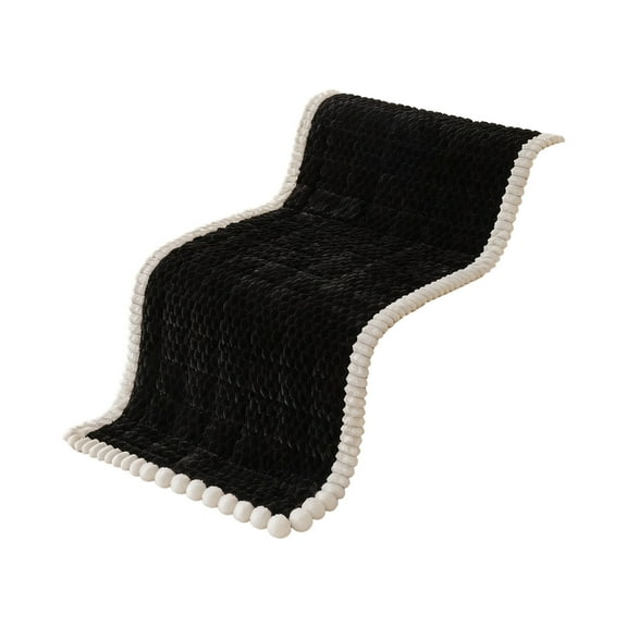 Couch Cover for Dogs Washable,Pet Couch Cushion Covers for Sofa, Non Slip Couch Covers for 3 Cushion Couch Sofa pet Friendly,Dog Bed Mat,Sofa Pads (Black,27.5x59 inch)