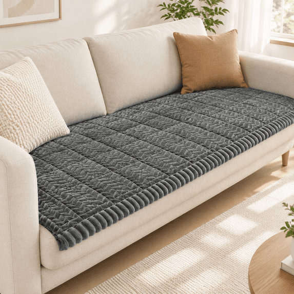 Couch Cover For Dogs Fuzzy Sofa Covers Pet Non Slip Sofas Pad - Walmart.com