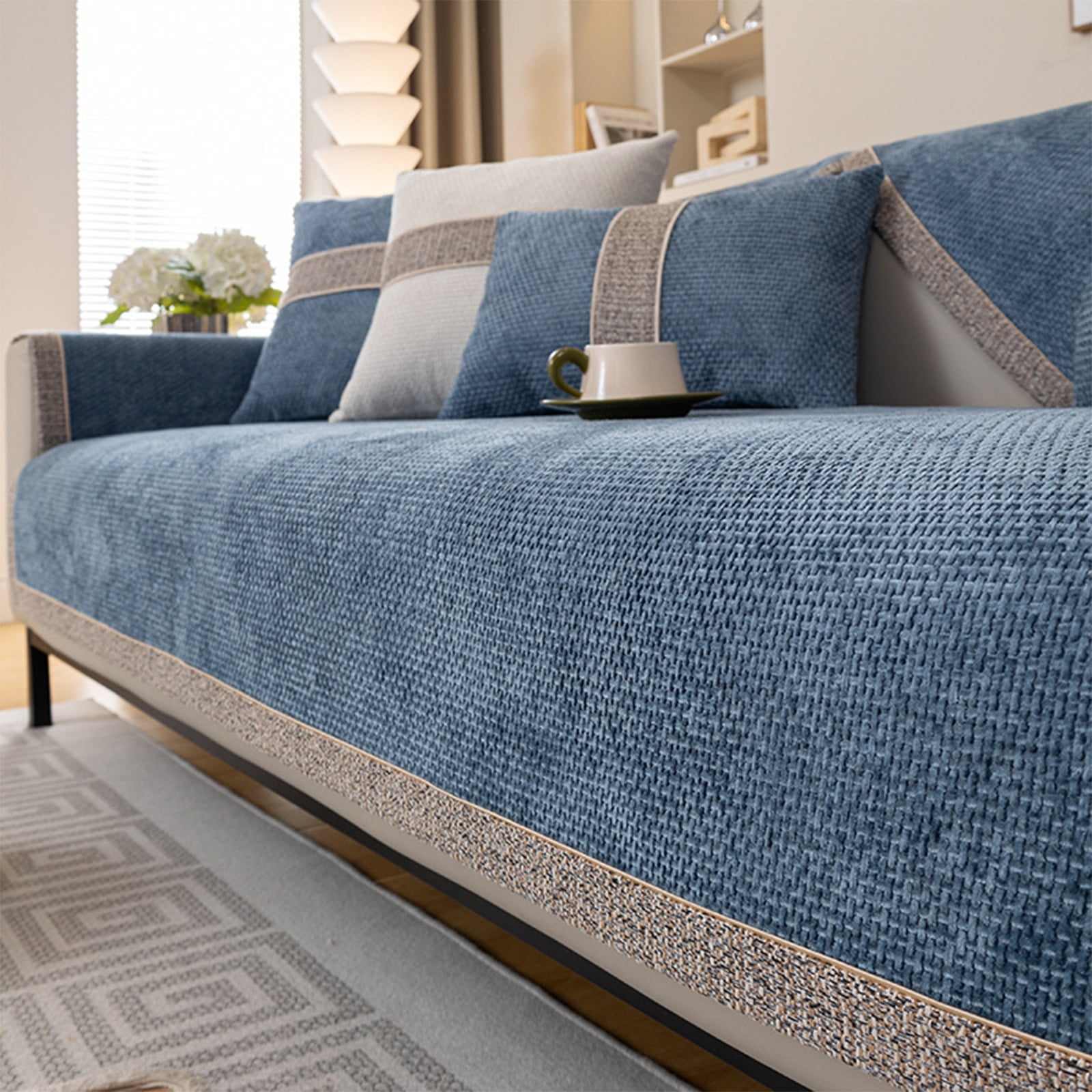 Couch Cover, Protective Sofa Cover, Non-Slip Sofa Cover, Sofa Protectors, Washable and Washable Sofa Covers
