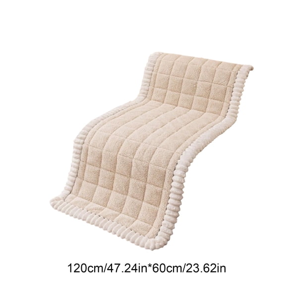 Couch Cover for Dogs Fuzzy Pet Sofa Covers Washable Thick Plush Sofa Slipcover Striped Texture Cushion Protector Dog Cat Bed Mat 23x47 Inch