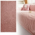 thumbnail image 1 of Couch Covers, Non-Slip Sofa Cover, Washable Furniture Protector Cover, 35.4x70.9 Inch Soft & Thick Throw Sofa Cover, 1Pcs Fall Winter Home Decor Couch Protector Pink, 1 of 9