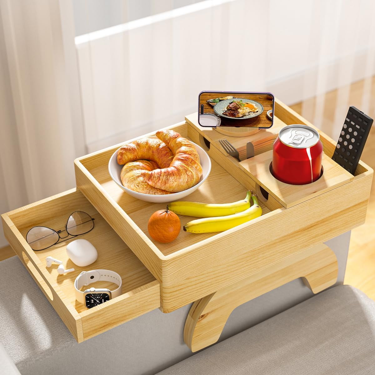 Cup Holder Tray Couch