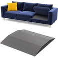 thumbnail image 1 of Yardly Couch Cushion Support for Sagging Seat - 20" x 20" High-Density Trapezoid Foam Sofa Cushion Supports Board, Couch Supporter for Under The Cushions, Grey Set of 1, 1 of 7