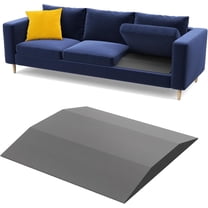 Yardly Couch Cushion Support for Sagging Seat - 20" x 20" High-Density Trapezoid Foam Sofa Cushion Supports Board, Couch Supporter for Under The Cushions, Grey Set of 1
