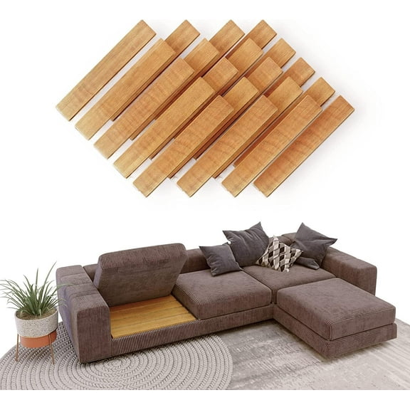 Couch Cushion Support for Sagging Seat [ 22 x 84], Sofa Saver, Sag Away Solution, Under Cushion Adjustable Bamboo Board Inserts, Heavy Duty, Extra Sturdy, and Thick 0.47"