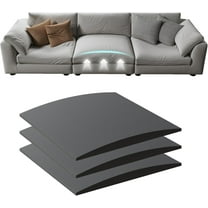 Couch Cushion Support for Sagging Seat, High Density Foam Sofa Support Replacement for Furniture, Curved Couch Supporter for Under The Cushions, Grey Set of 3
