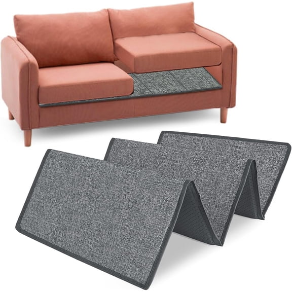 Couch Cushion Support for Sagging Seat - Sofa Saver Protector Insert Board for Sagging Cushions,Sofa Replacement Parts Fit Loveseats with Non-Slip Durable Surface & Extra Thick MDF 17" x 44"