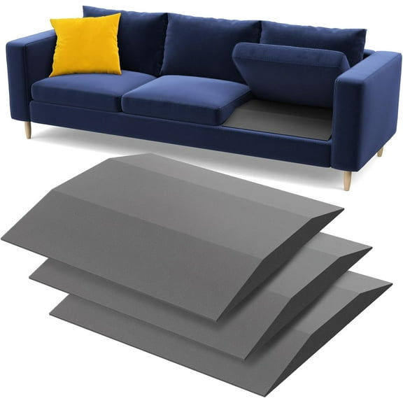 Couch Cushion Support, Trapezoid 35D Sofa Cushion Support for Sagging Couch Seats, Furniture Seat Sagging Repair, Set of 3